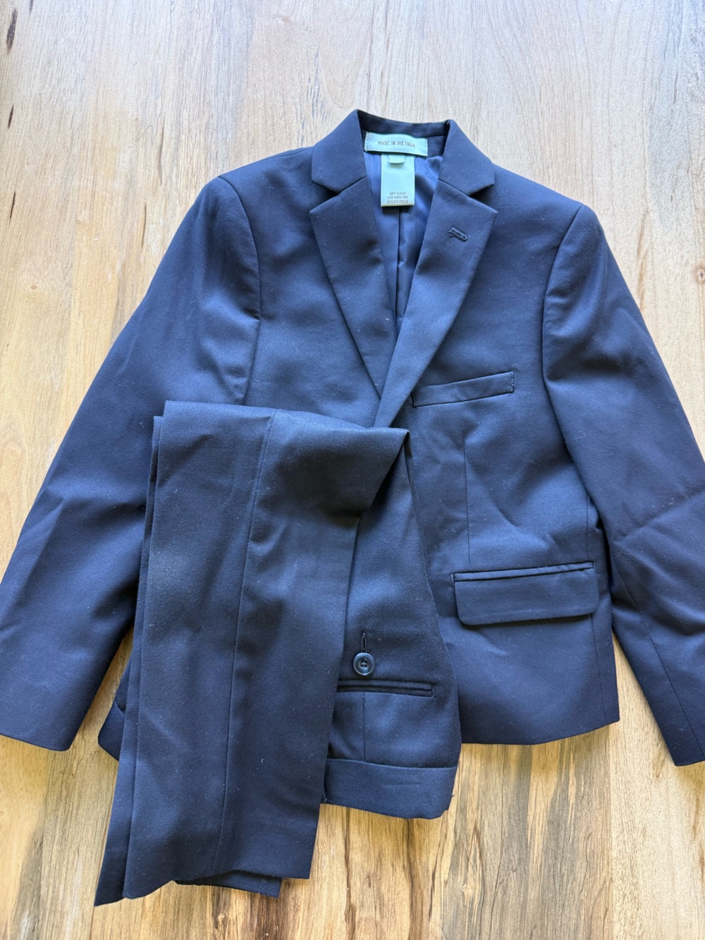 Boys Navy Blue Suit Class Club